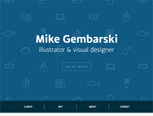 Tablet Screenshot of mikegembarski.com